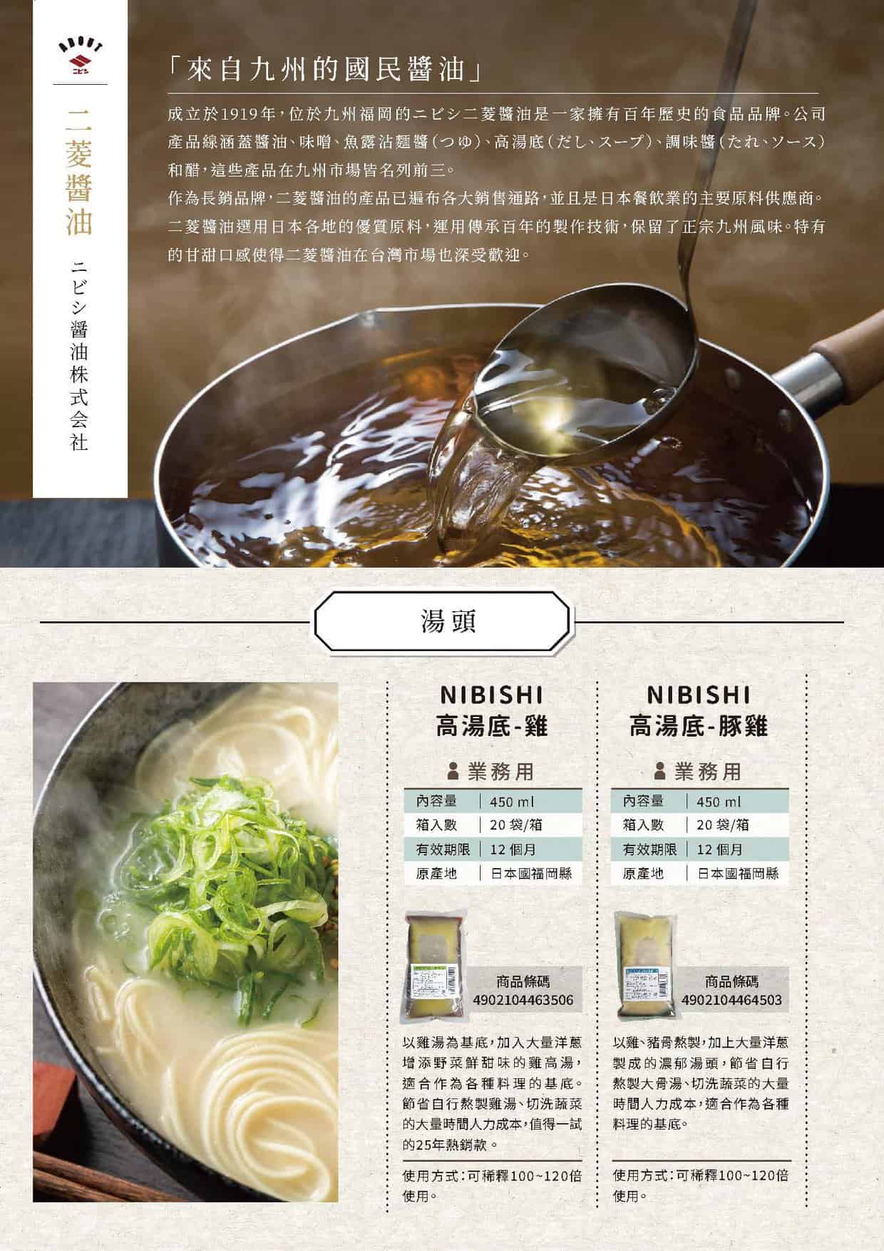 二菱醬油-湯頭