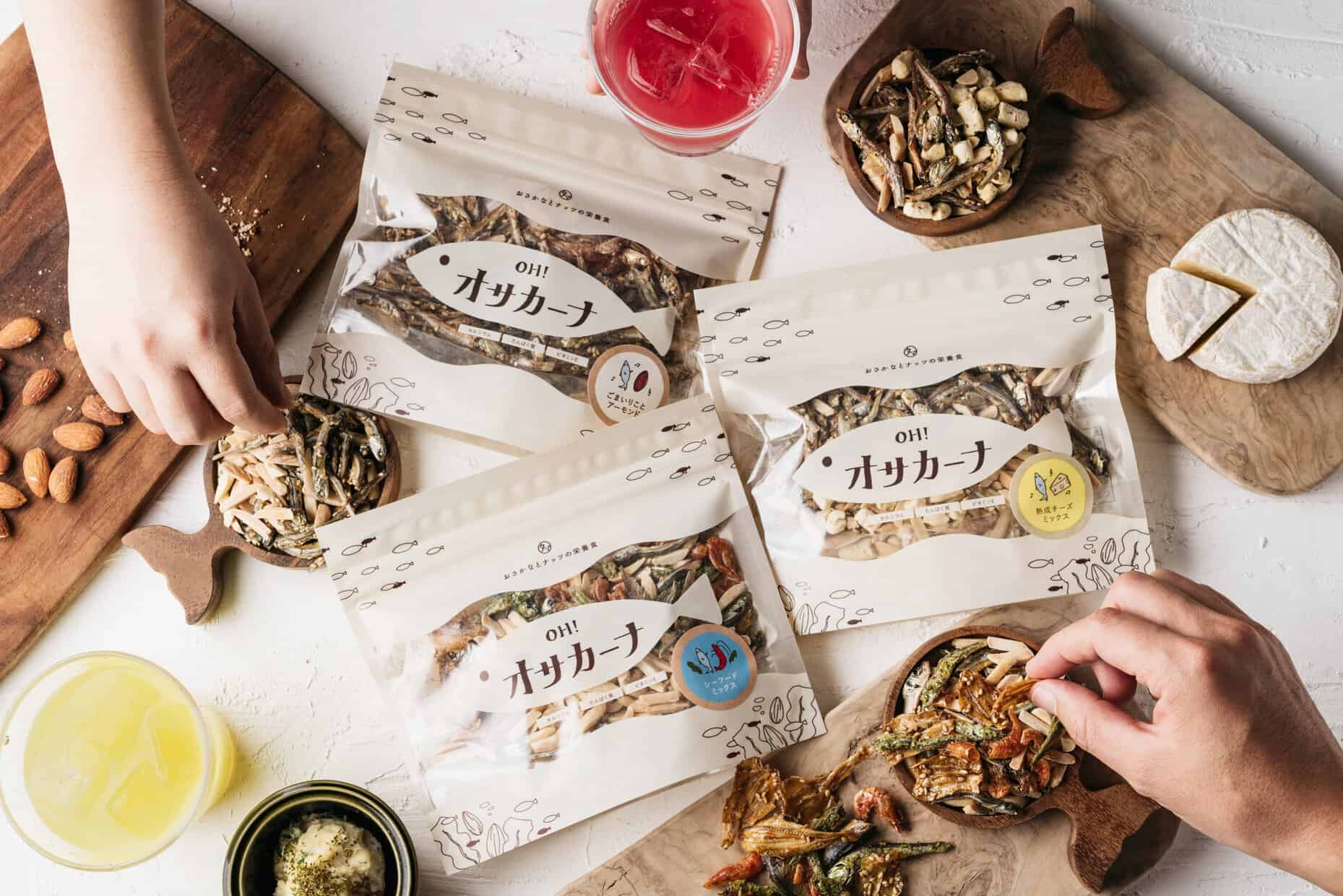 日本宮崎人氣品牌 Tamachan Shop 旗下長銷系列 OH! SAKANA 小魚乾,日本狂銷破700萬包的團購爆品!